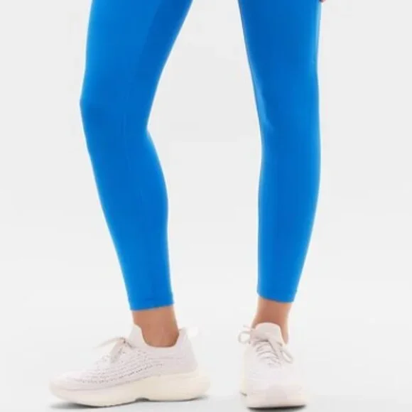 Athleta Interval Stash High Rise 7/8 Legging in Cardinal Size Large - Picture 6 of 7